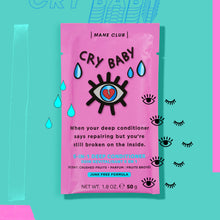 Load image into Gallery viewer, Cry Baby repairing hair mask for damaged hair