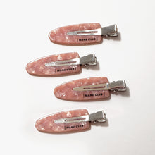 Load image into Gallery viewer, CREASELESS HAIR CLIP SET: PINK