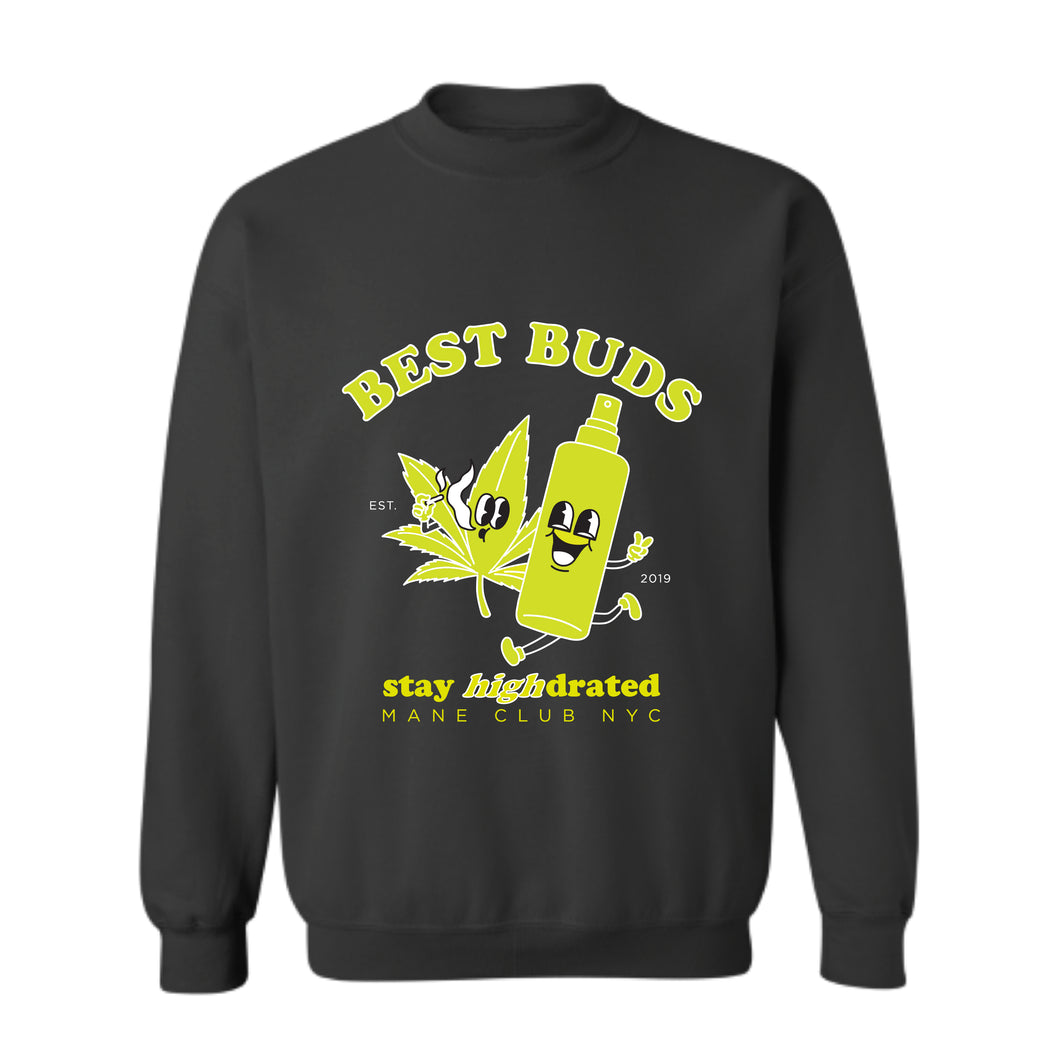 BEST BUDS CREWNECK MANE CLUB NYC