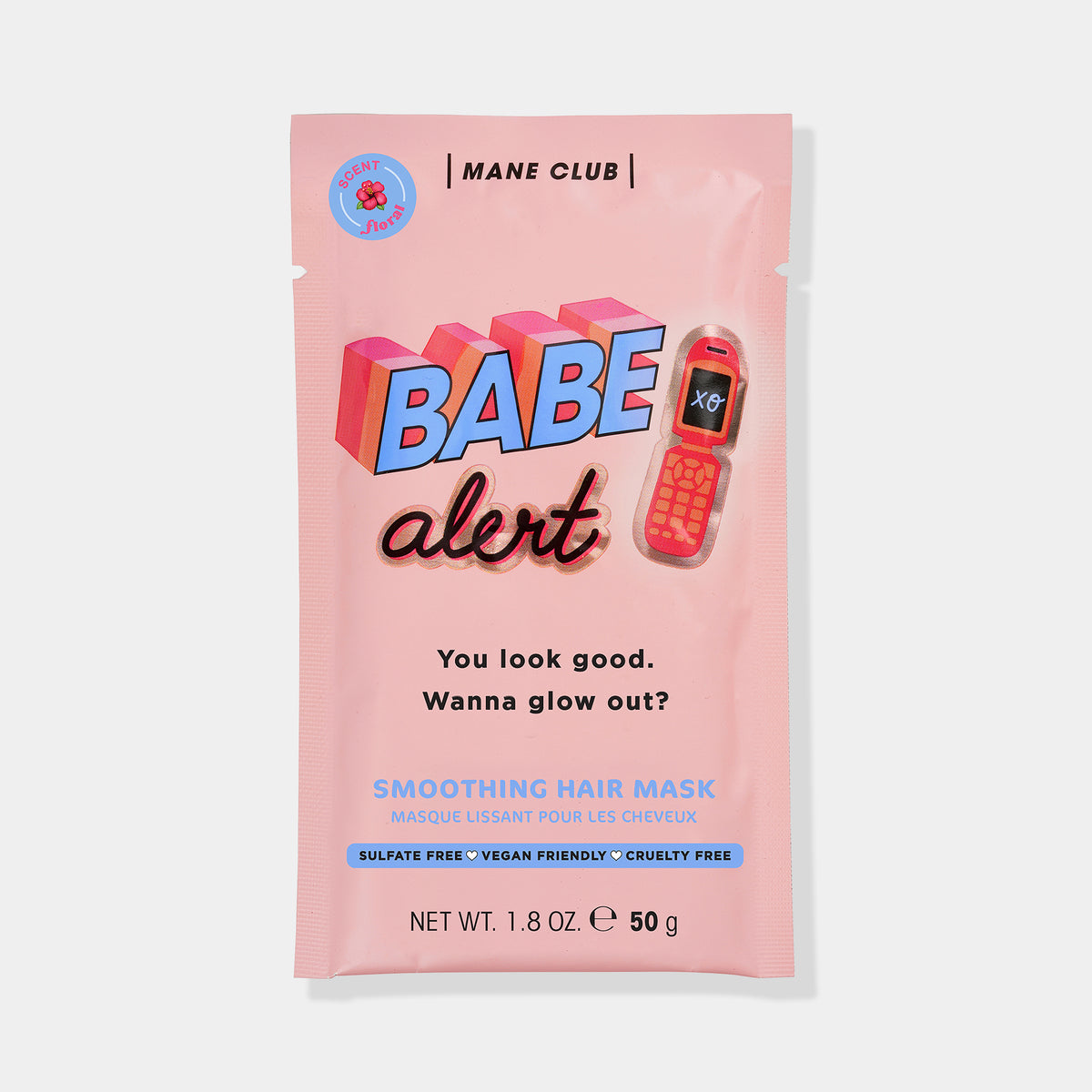 Babe Alert Smoothing Hair Mask for Silky Hair Mane Club NYC MANE