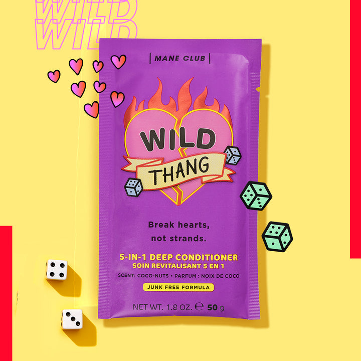 Wild Thang Strengthening Hair Mask for Brittle Hair